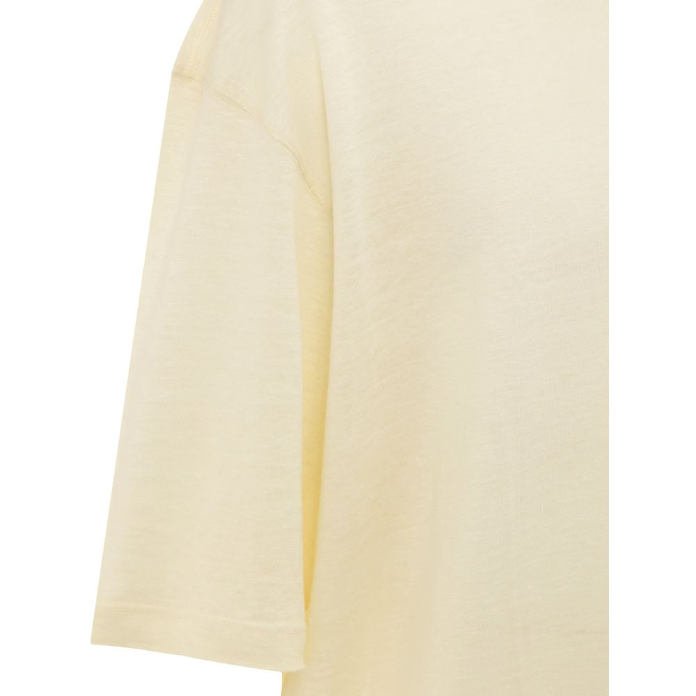 Corneliani Yellow Linen Clothing