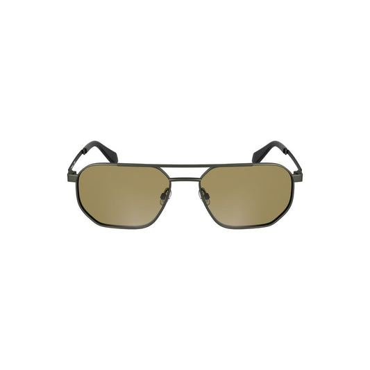 Calvin Klein Bronze Metal Sunglasses