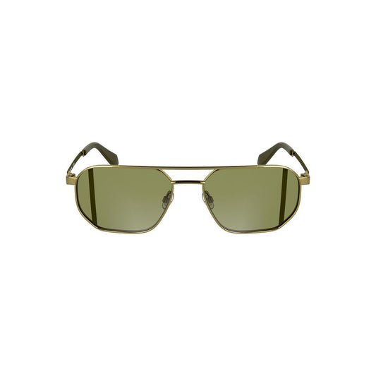 Calvin Klein Gold Metal Sunglasses