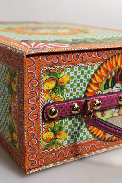 Dolce & Gabbana Black Dress Ceramic Porcelain Fashion Leather Sicily Dolls