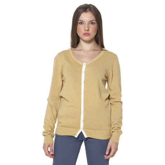Fred Perry Yellow Nylon Sweater