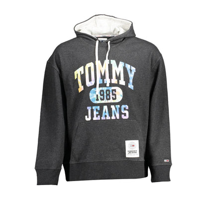 Tommy Hilfiger Black Cotton Men Sweater