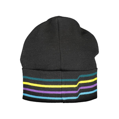 Harmont & Blaine Black Wool Men Cap