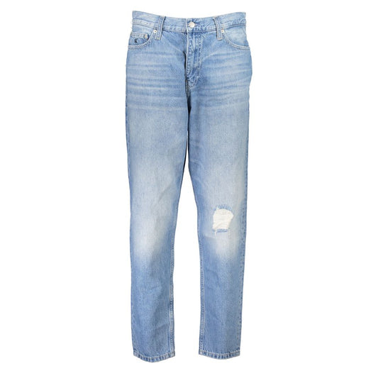 Calvin Klein Light Blue Cotton Women Jeans