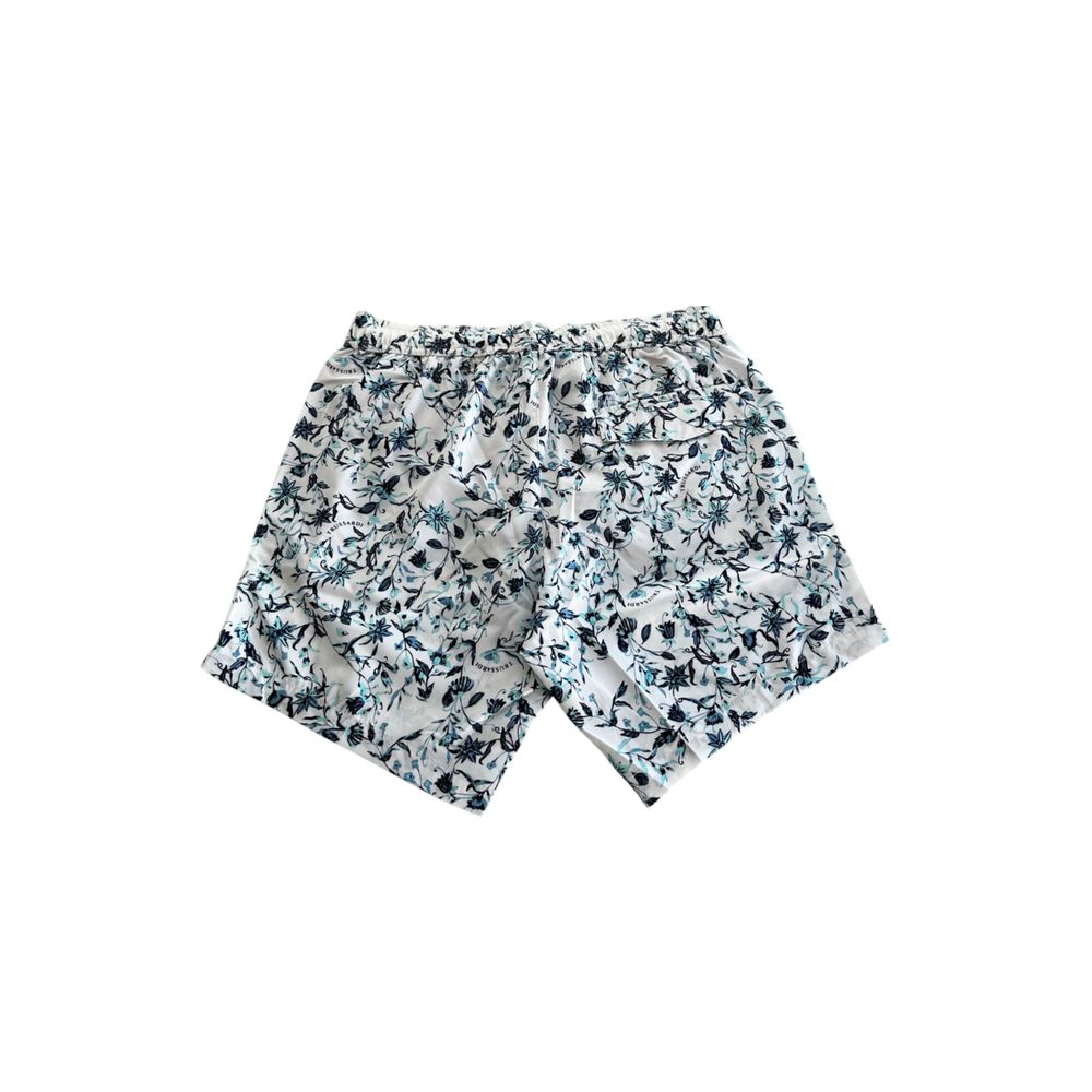 Trussardi Beachwear White Polyester Swimwear