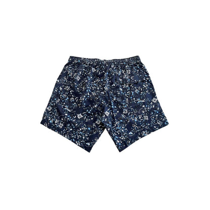 Trussardi Beachwear Blue Polyester Swimwear