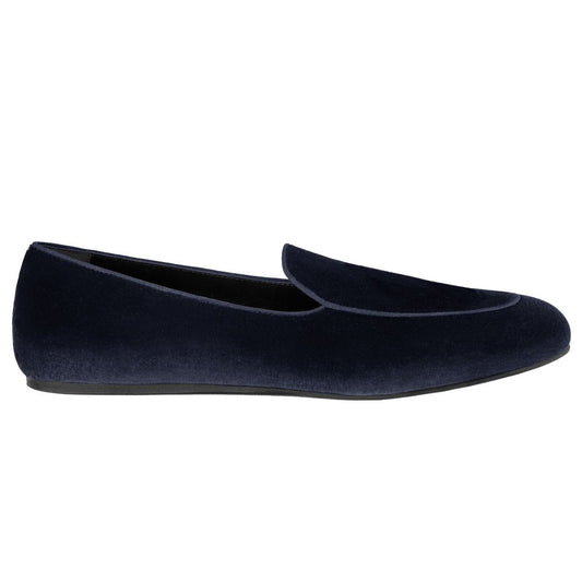 Charles Philip Blue Velvet Loafer