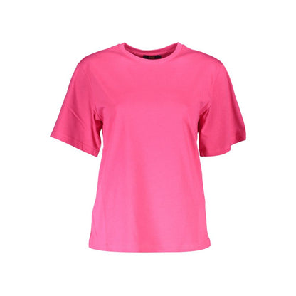 Cavalli Class Pink Cotton Women Top