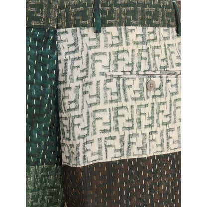 Fendi Linen Shorts