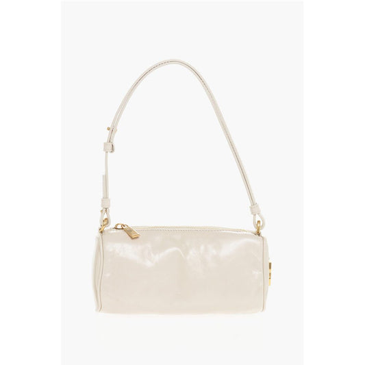Off-White Leather TORPEDO Mini Bag with Golden Logo