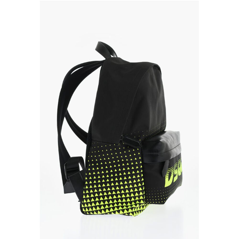 Dsquared² Two-Tone Backpack with Leather Trims