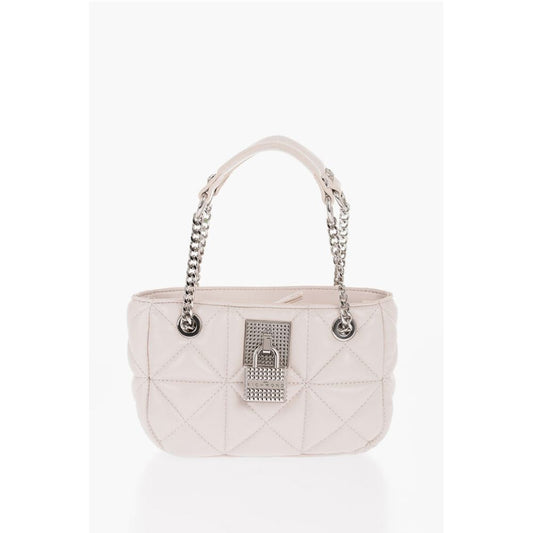 John Richmond Beige Polyethylene Shoulder Bag