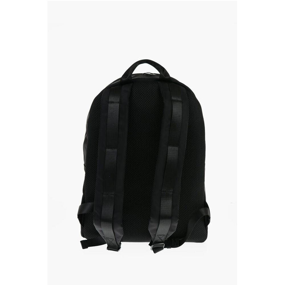 Versace JEANS COUTURE Nylon Backpack with Contrasting Logoed Detail
