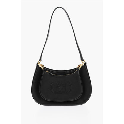 MCM Leather Hobo Bag with Removable Detail