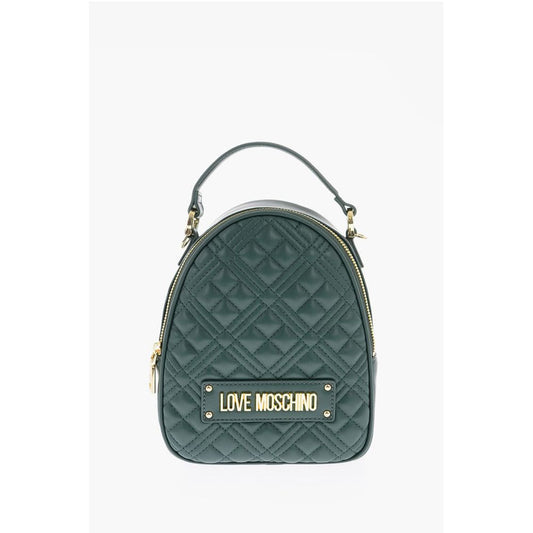 Moschino LOVE quilted faux leather bag with removable shoulder strap