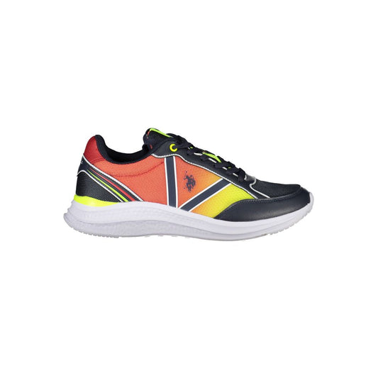 U.S. POLO ASSN. Blue Polyester Sneaker