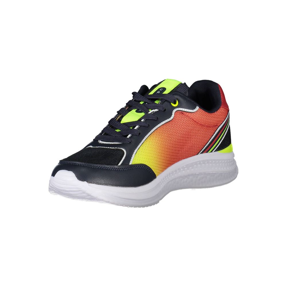 U.S. POLO ASSN. Blue Polyester Sneaker