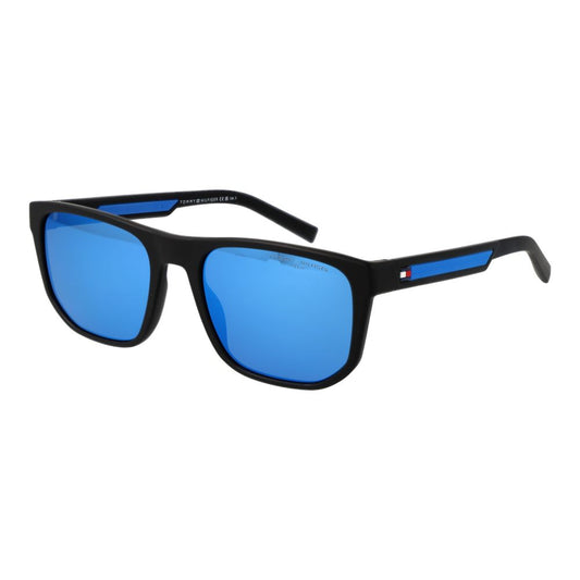 Tommy Hilfiger Black Men Sunglasses