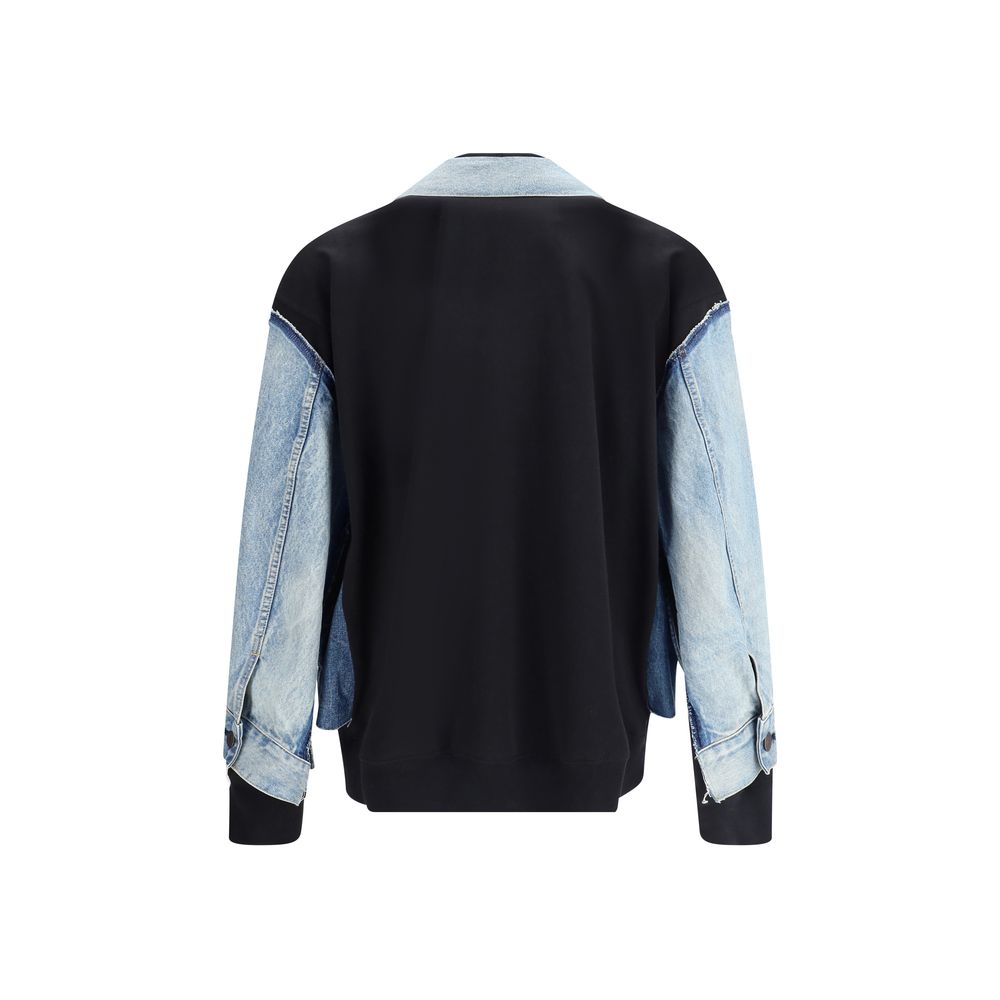 Junya Watanabe Denim Jacket with Cardigan