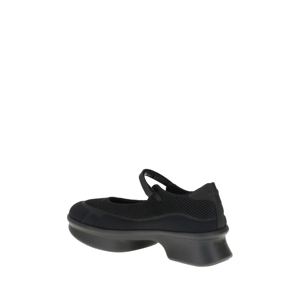 Prada Mesh Ballerinas