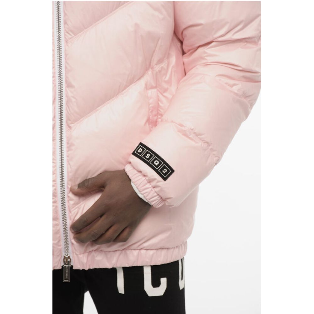 Dsquared² Quilted Jacket with 2 Pockets and Zip Closure