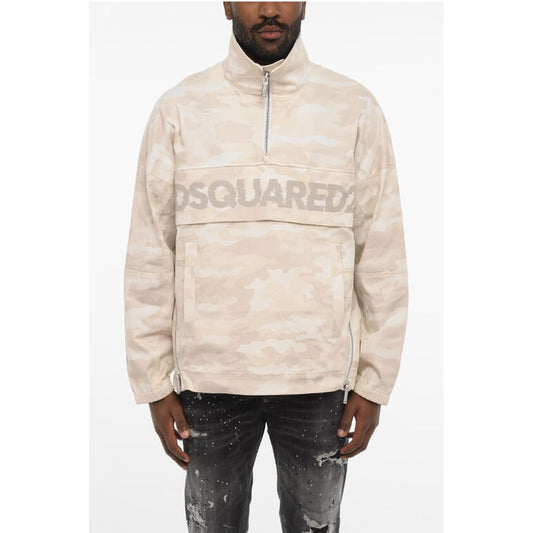 Dsquared² Camouflage Cotton Anorak