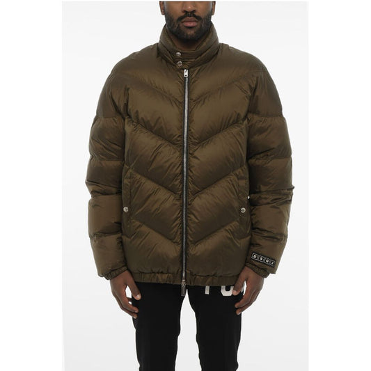 Dsquared² Quilted Jacket with Zip Closure and Monogram