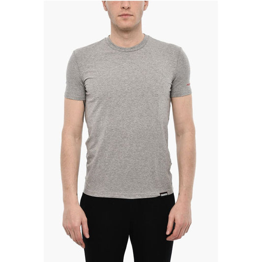 Dsquared² Crew-Neck Underwear T-shirt with Side Logo