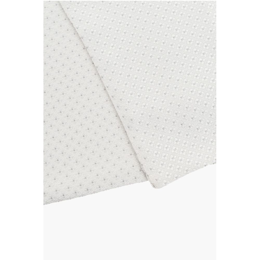 Corneliani Embroidered Silk Foulard
