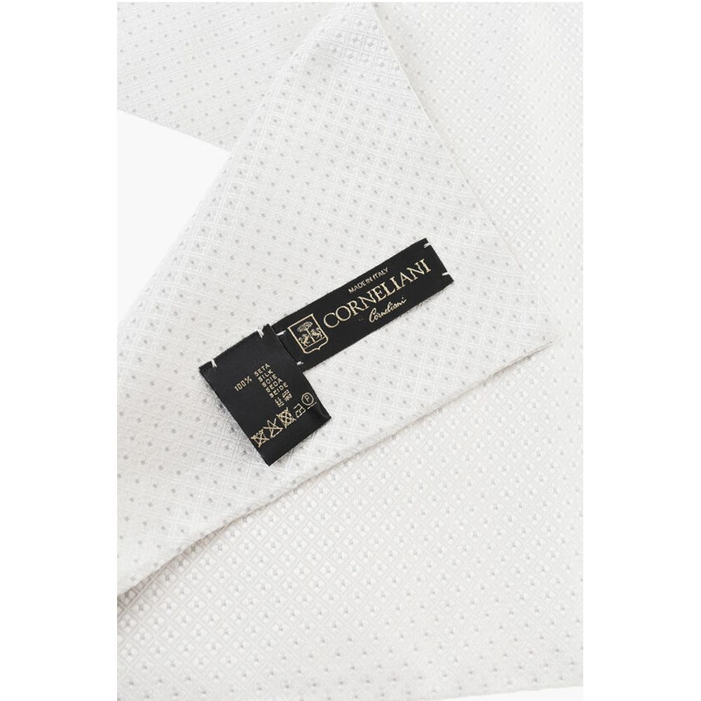 Corneliani Embroidered Silk Foulard