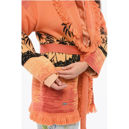 Alanui Jacquard KERALA SUNSET Cardigan