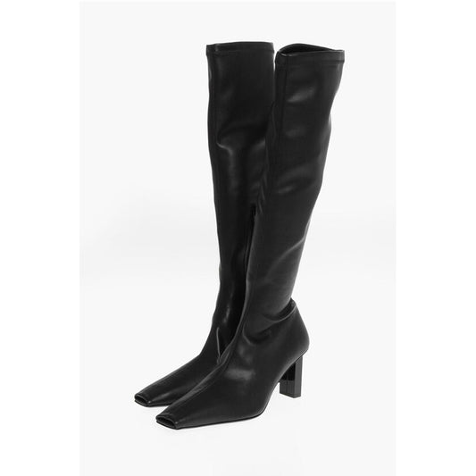 Courrėges Eco-Leather Boots with Inner Zip 8cm