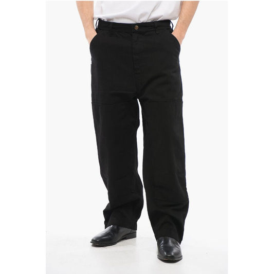 1989 Studio Baggy Fit Casual Pants with Zip And Snap Buttons Ankle