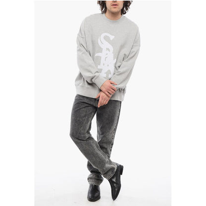 1989 Studio Brushed Cotton MIDWEST RELAXED Crew-neck Sweatshirt with Vel