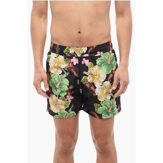 Etro Floral Patterned Swim Shorts with 2 Pockets