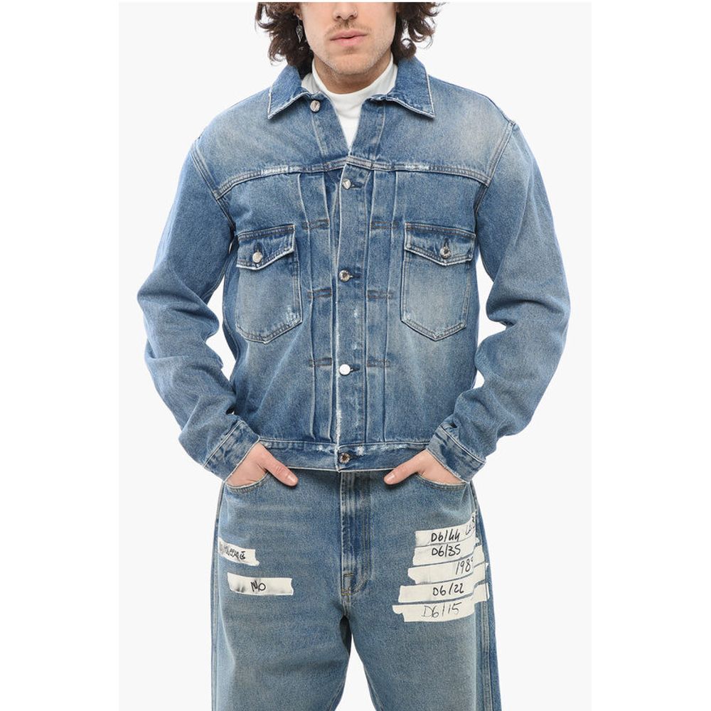 Denim ELU Jacket with Double Breast Pocket