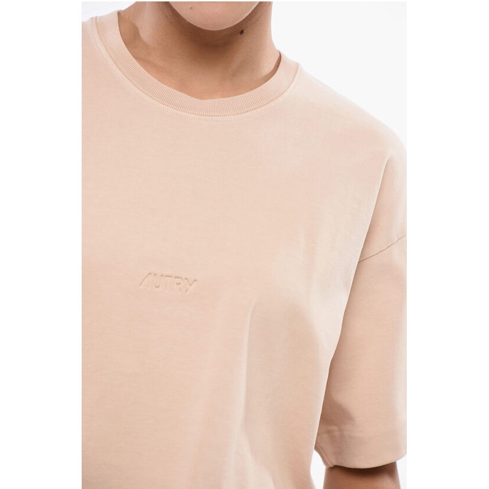 Loulou Studio Solid Color TELANTO Crewneck T-Shirt