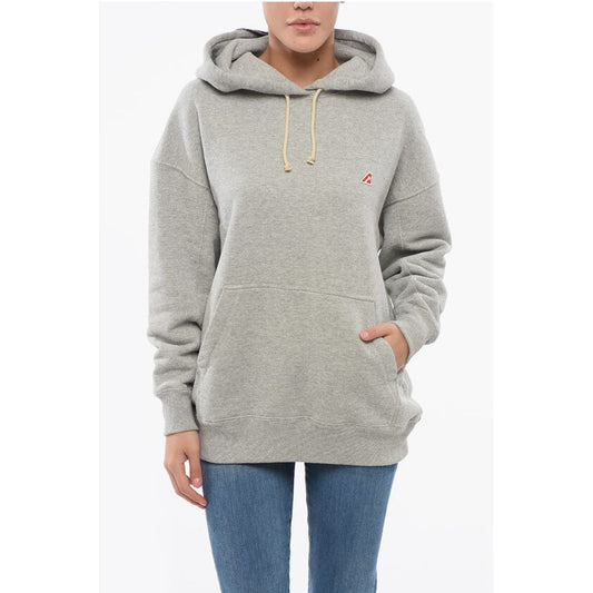 Autry Cotton Hoodie with Patch Pocket