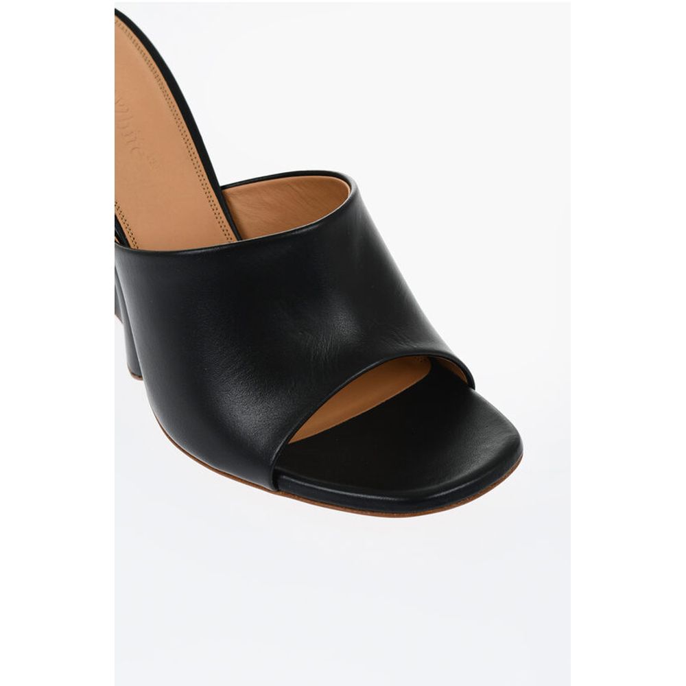 Off-White Open-Toe JUG Mules Wedge 10 cm