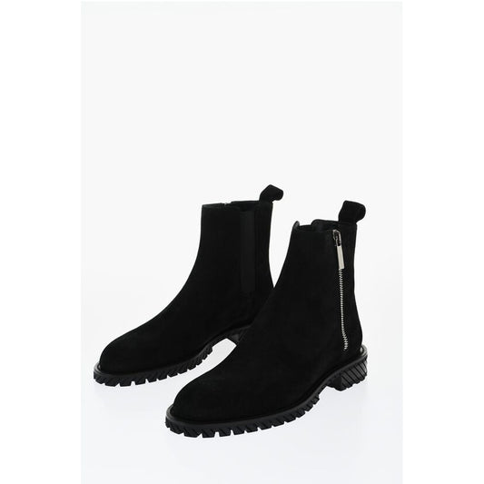 Off-White Suede COMBAT Booties