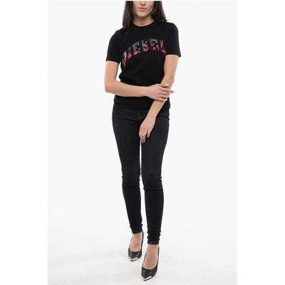 Diesel RED TAG Cotton T-REG-G11 Crew-Neck T-shirt With Gradient Pri