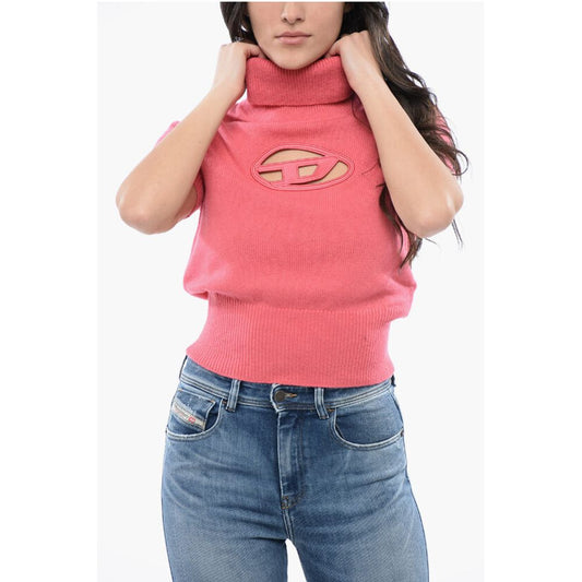 Diesel RED TAG Turleneck Sweater M-ARGARET With Cut - Out Detail an
