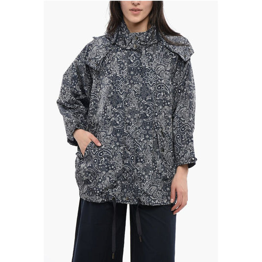Woolrich Nylon BANDANA Windbreaker with Bat-wing Sleeves