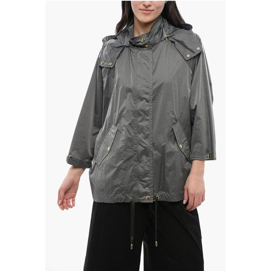 Woolrich Removable Hood CRINKLE Windbreaker