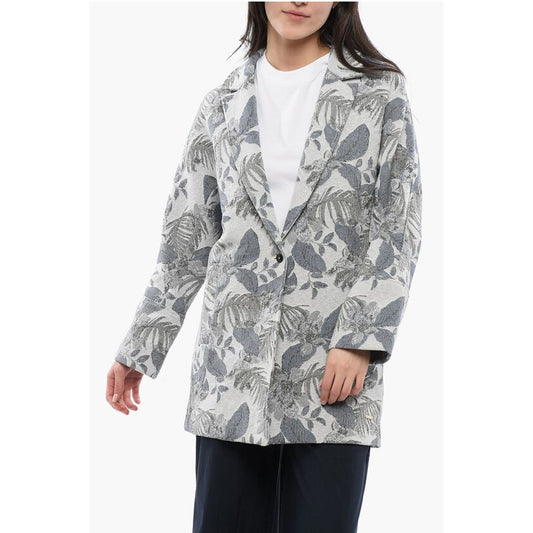 Woolrich Jacquard Motif FLORAL Coat