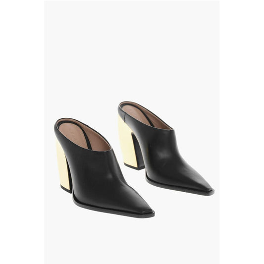 Bottega Veneta Metal Heel TOKYO Leather Mules 11cm