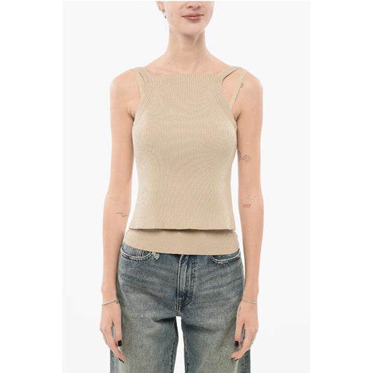 Armani EMPORIO Knit Layered Top
