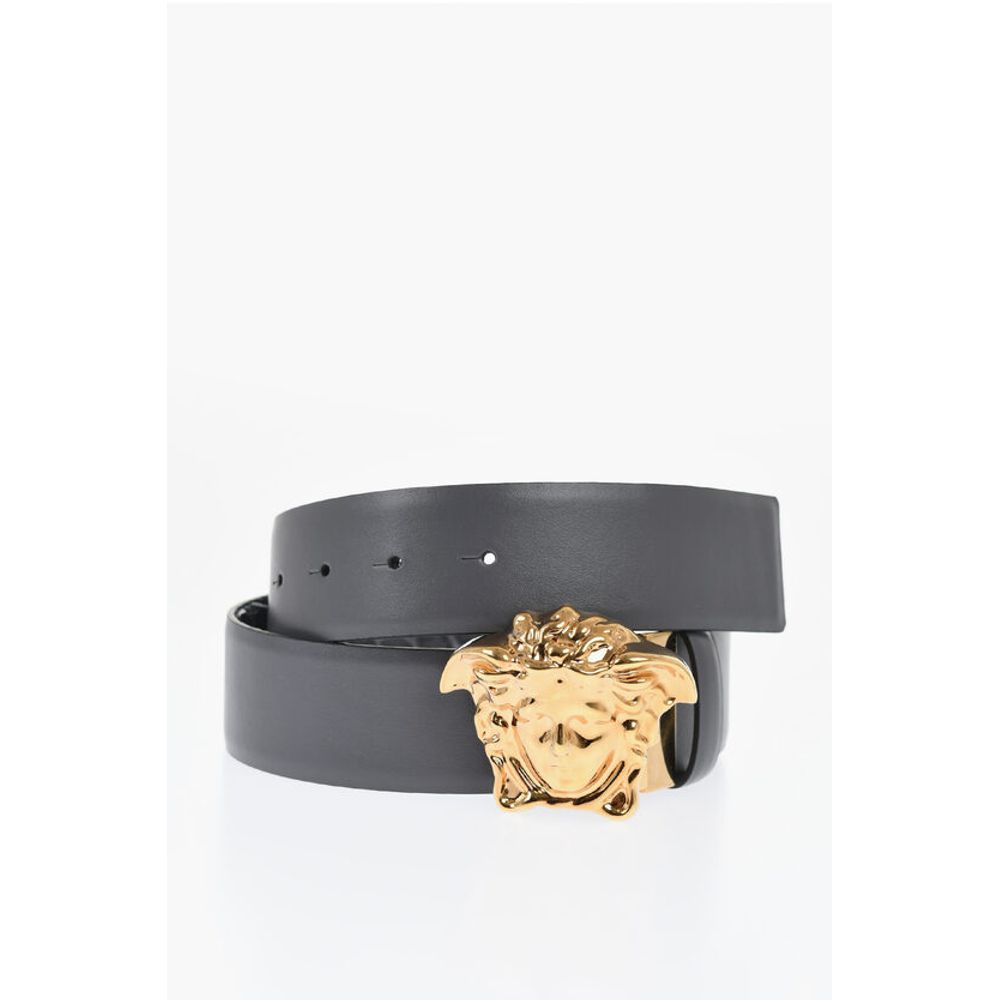 Versace Reversible Leather Belt with Medusa Buckle 40mm