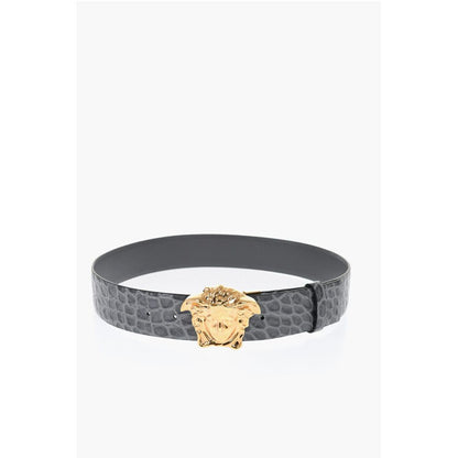 Versace Reversible Leather Belt with Medusa Buckle 40mm