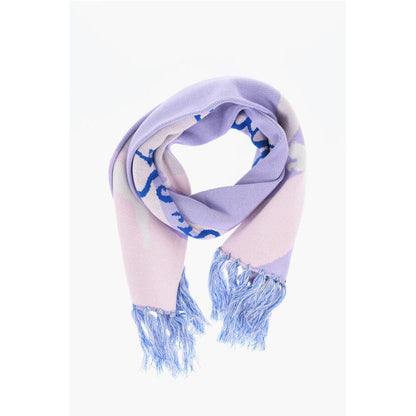 Puma KIDSUPER Wool Blend Scarf with Fringes